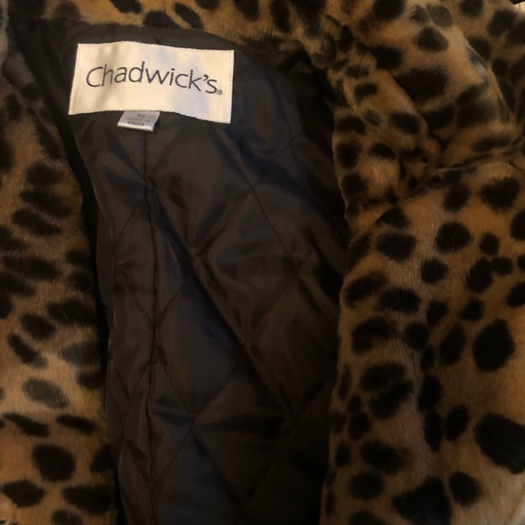 Chadwick’s Fur Denim Jacket - Picture 3 of 4